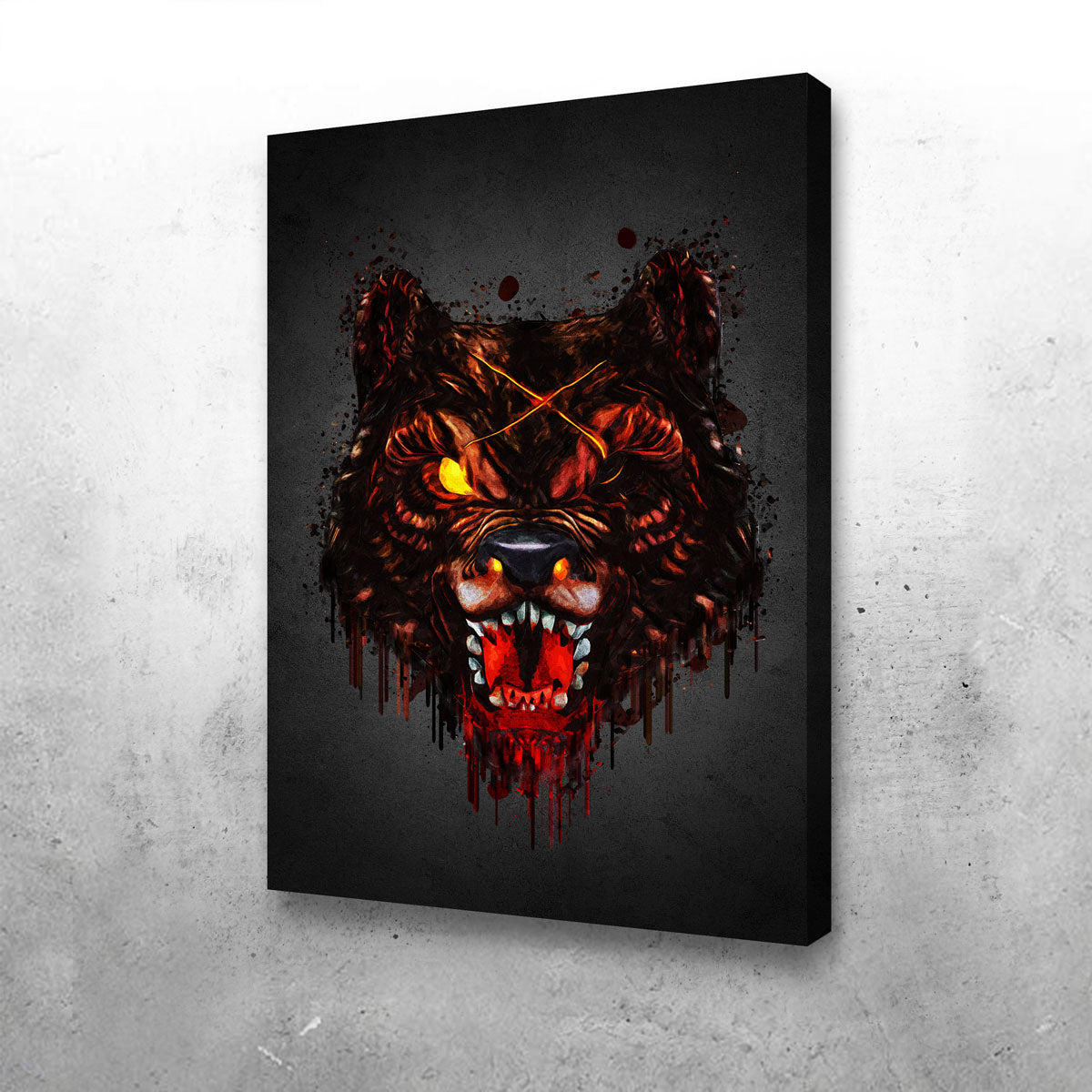 Stunning Warewolf Portrait Wall Art by Gab Fernando