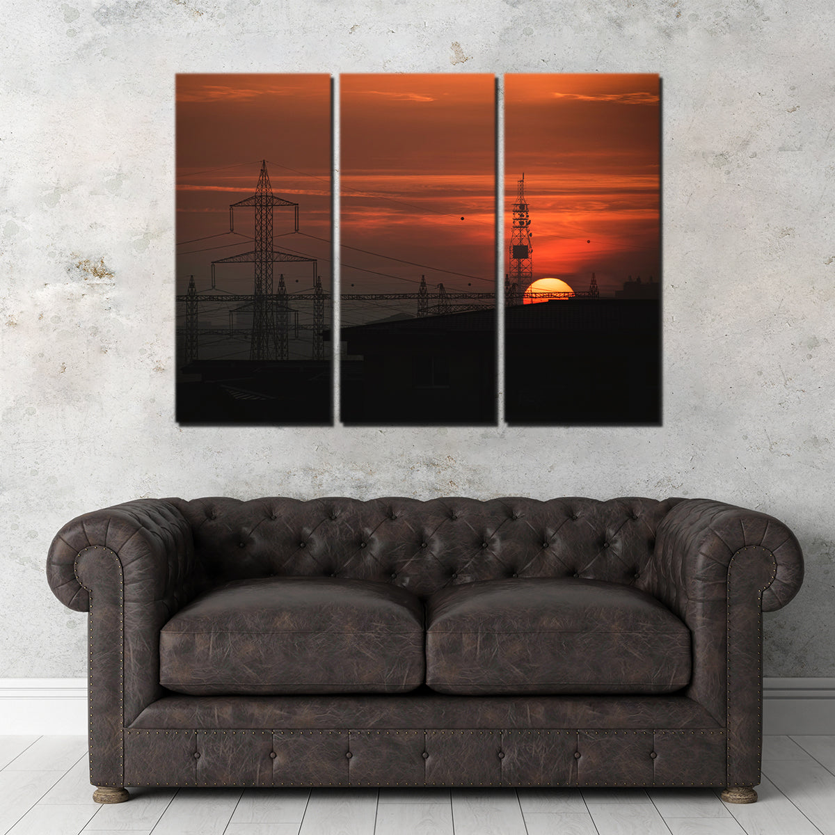 Stunning Bucharest Sunset 2 Wall Art for Your Home Decor
