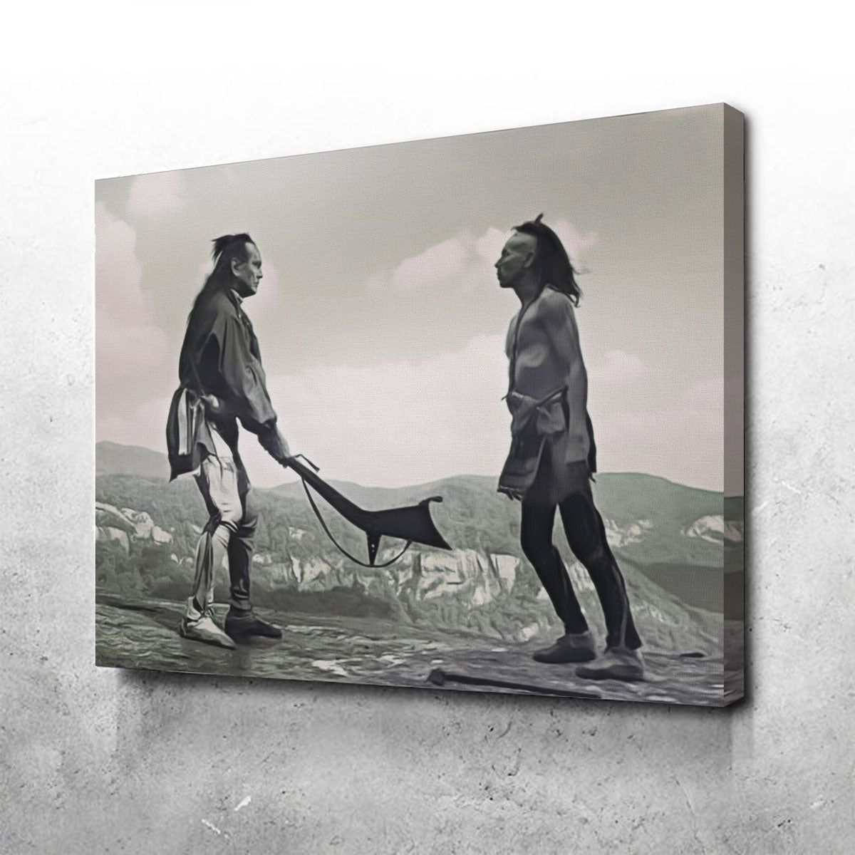 Exquisite Last of the Mohicans Wall Art for Home Decor