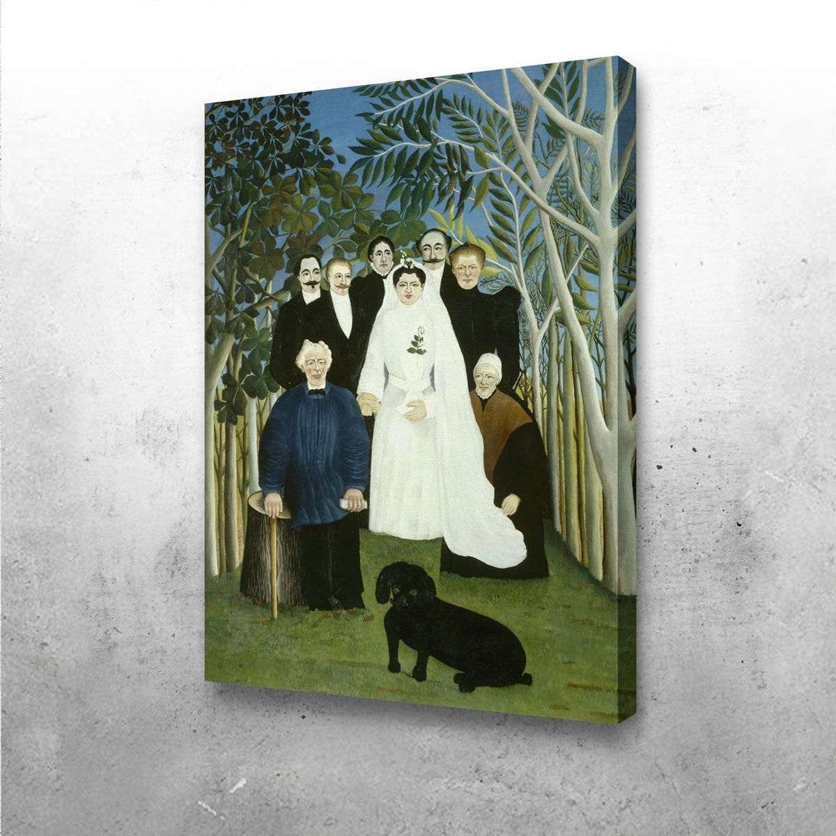 Stunning Henri Rousseau Wedding Party Wall Art