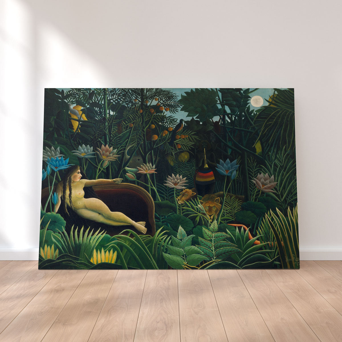 Exquisite Le Rêve Wall Art by Henri Rousseau