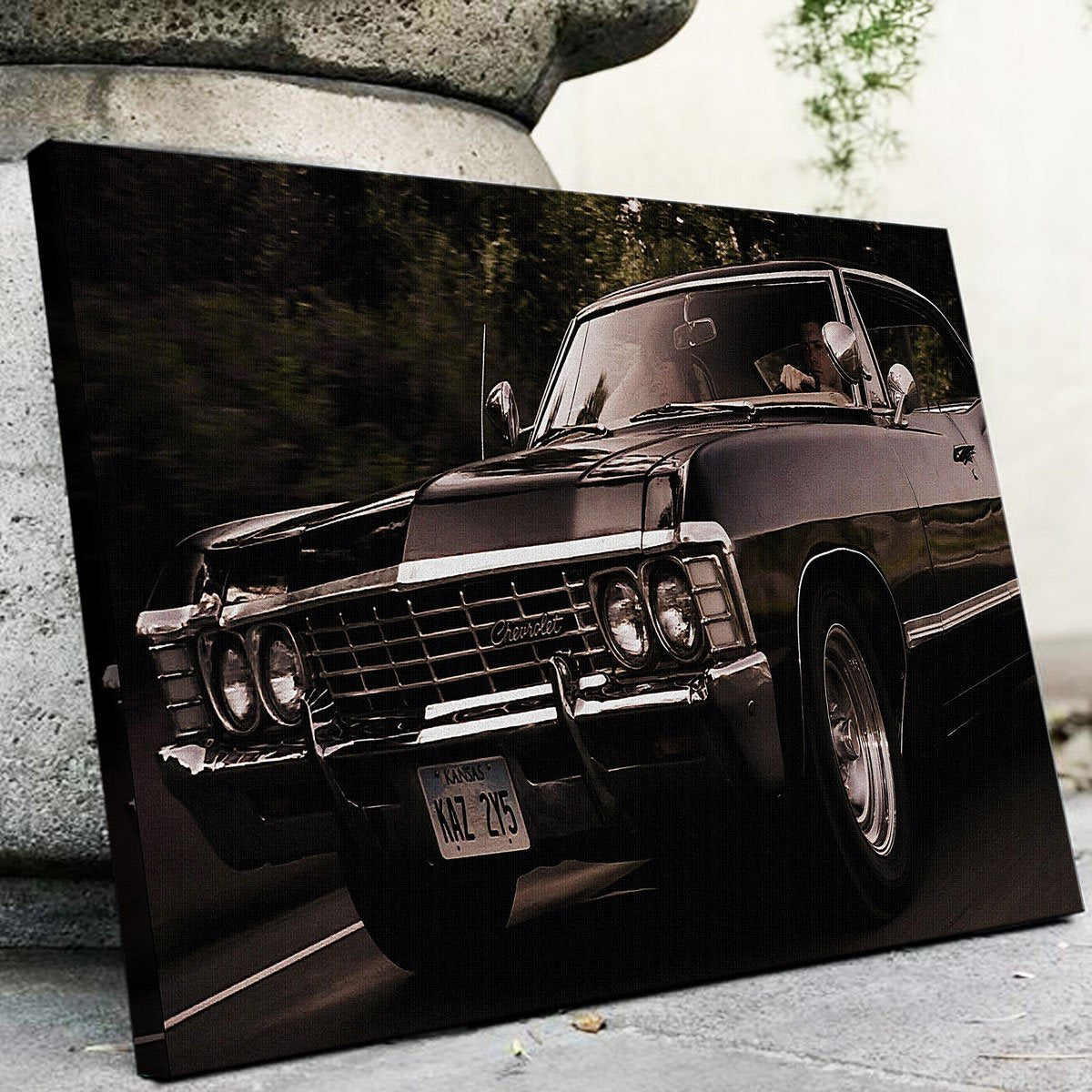 Eye - Catching Supernatural Impala Wall Art for Stunning Decor