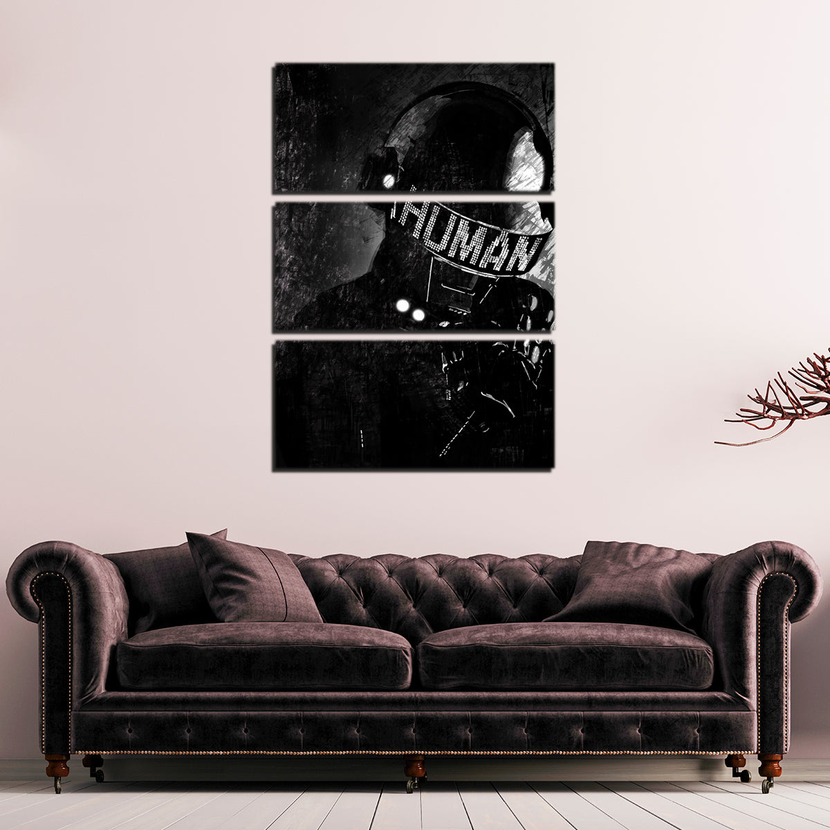 Daft Punk Thomas Stunning Wall Art by Andy Brackpool
