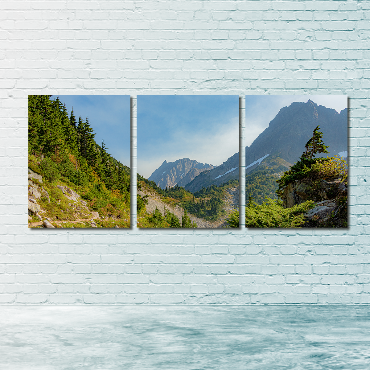 Stunning Treeline at Cascade Pass Wall Art by Kyle Sherry