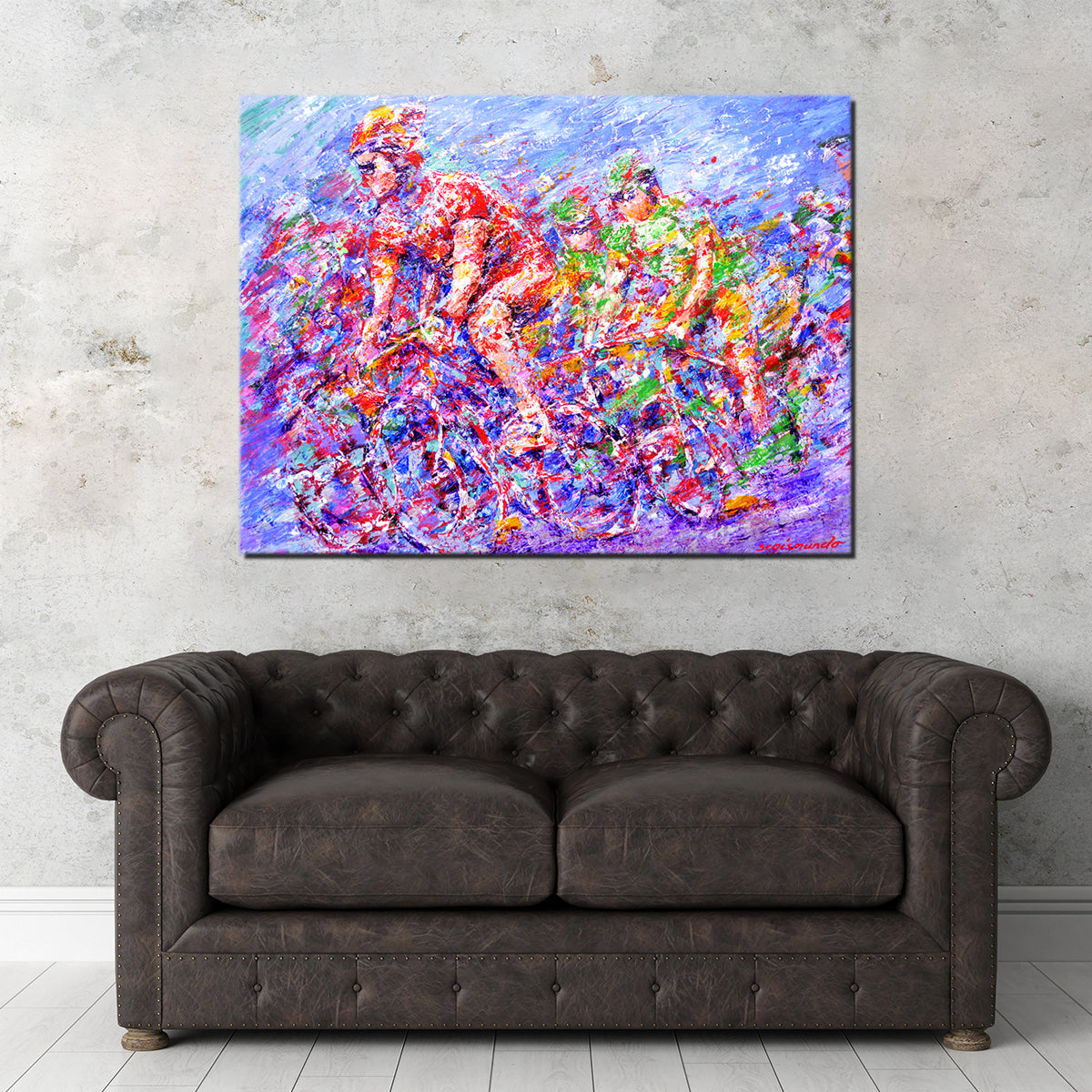 Stunning Tour De Georgia Wall Art by Gerry Segismundo