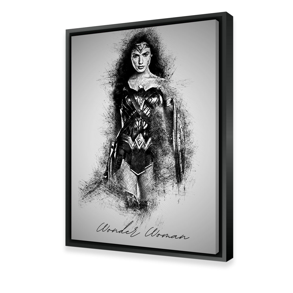 Stunning Wonder Woman Wall Art for Home Decor