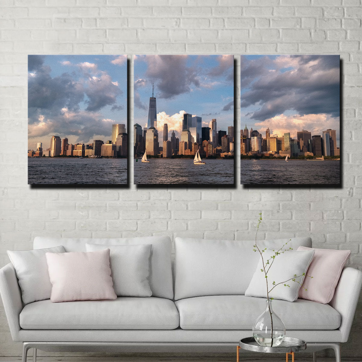 Exquisite Sunset Sails Wall Art by Shaun Mayer