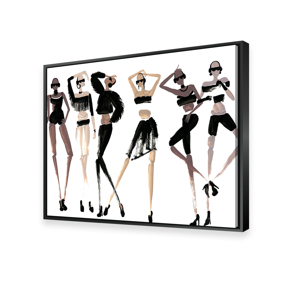 Stylish Fashion 6 Wall Art by Evgeny Vetrov