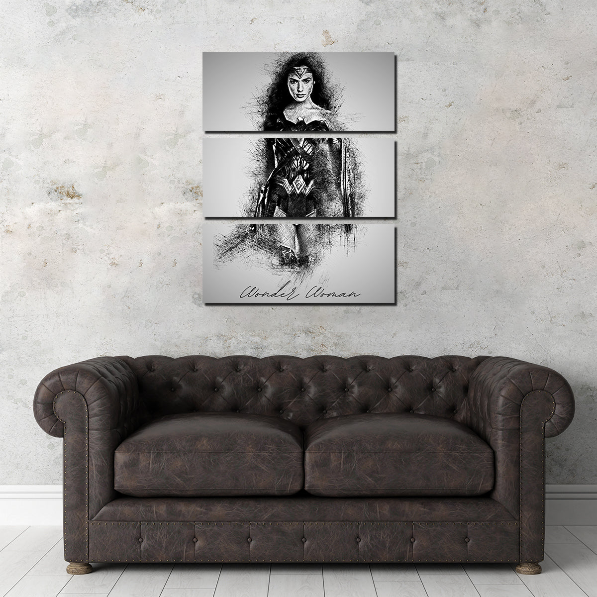 Stunning Wonder Woman Wall Art for Home Decor
