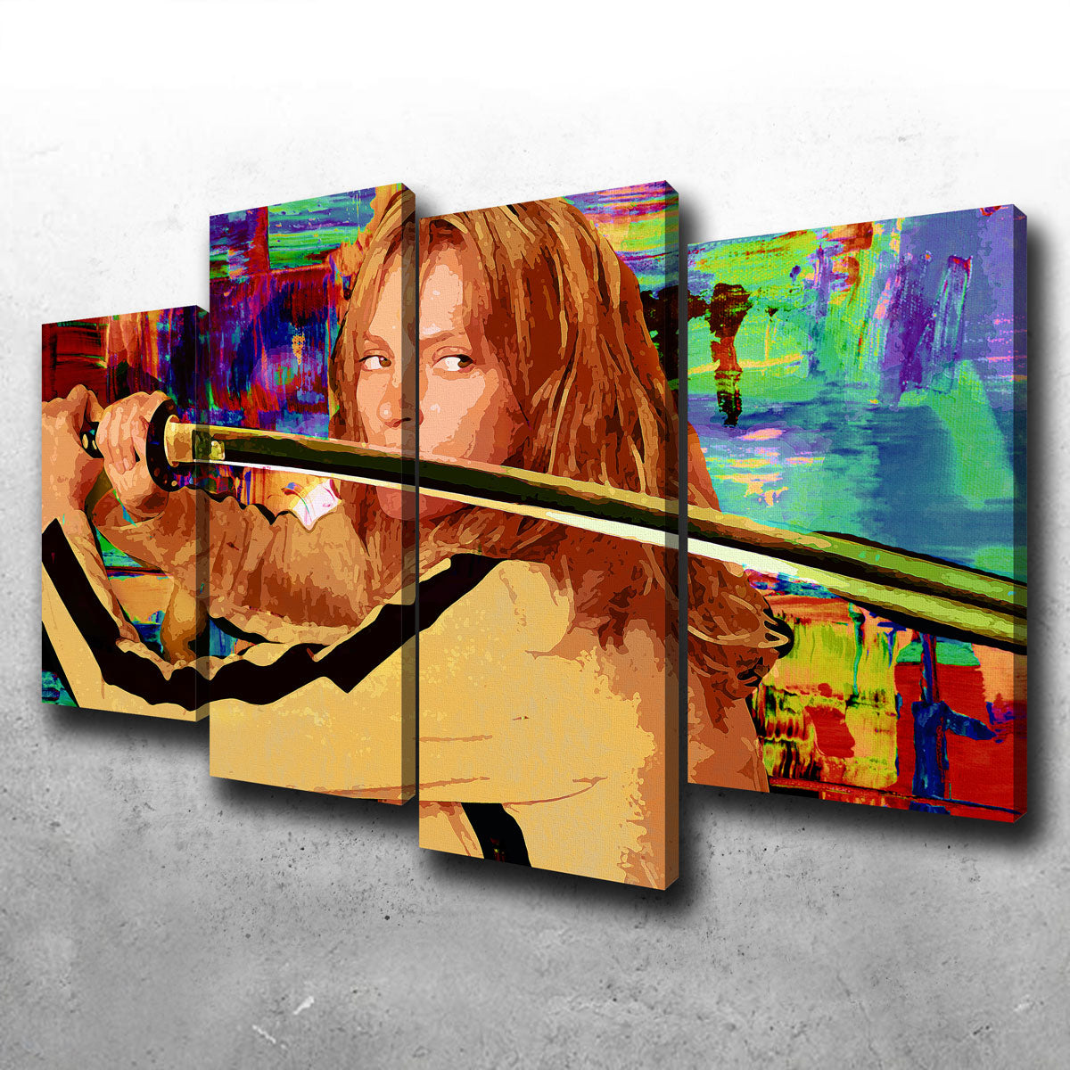 Kill Bill Inspired Wall Art - Stunning Museum-Quality Canvas