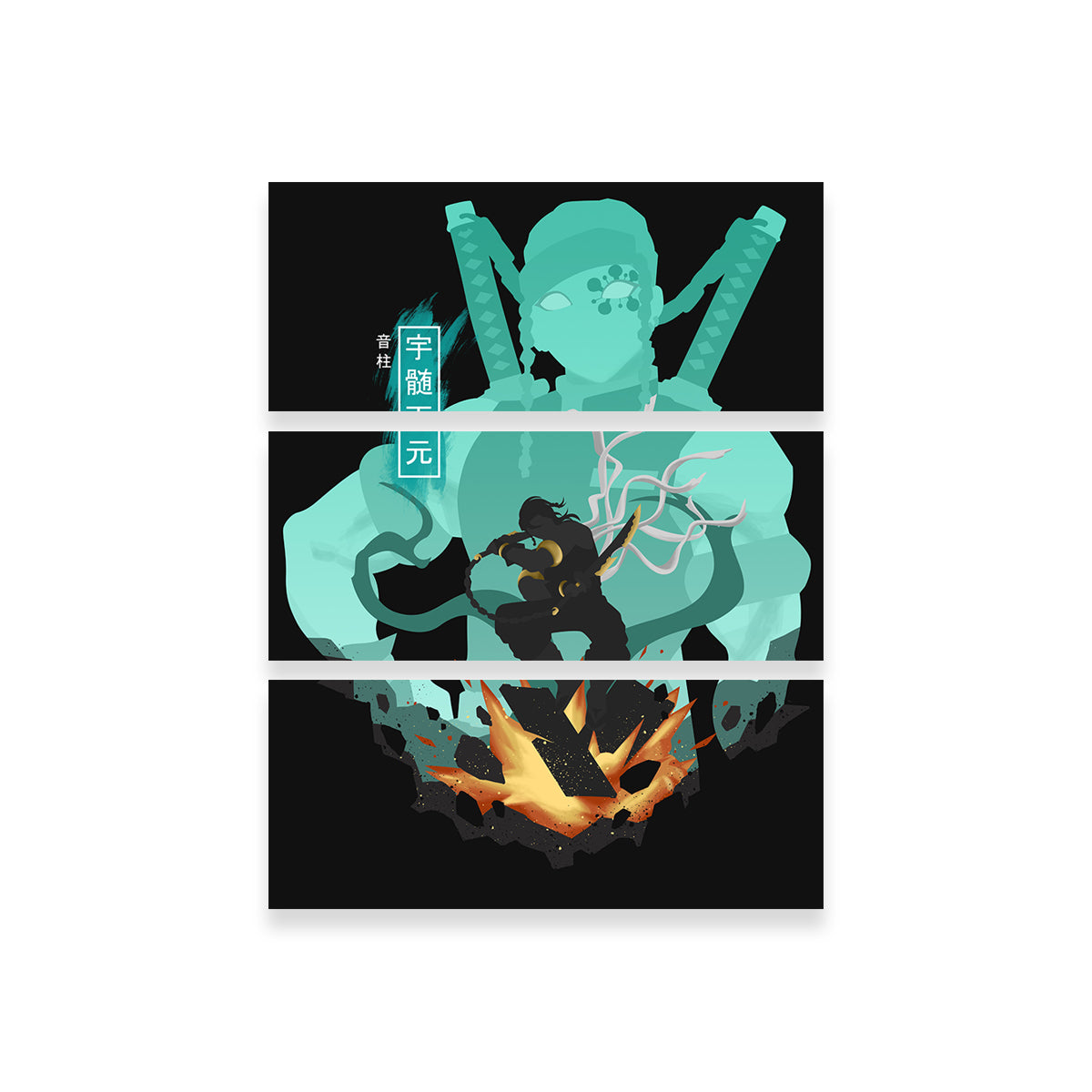 Stunning Uzui Tengen Wall Art for Anime Lovers