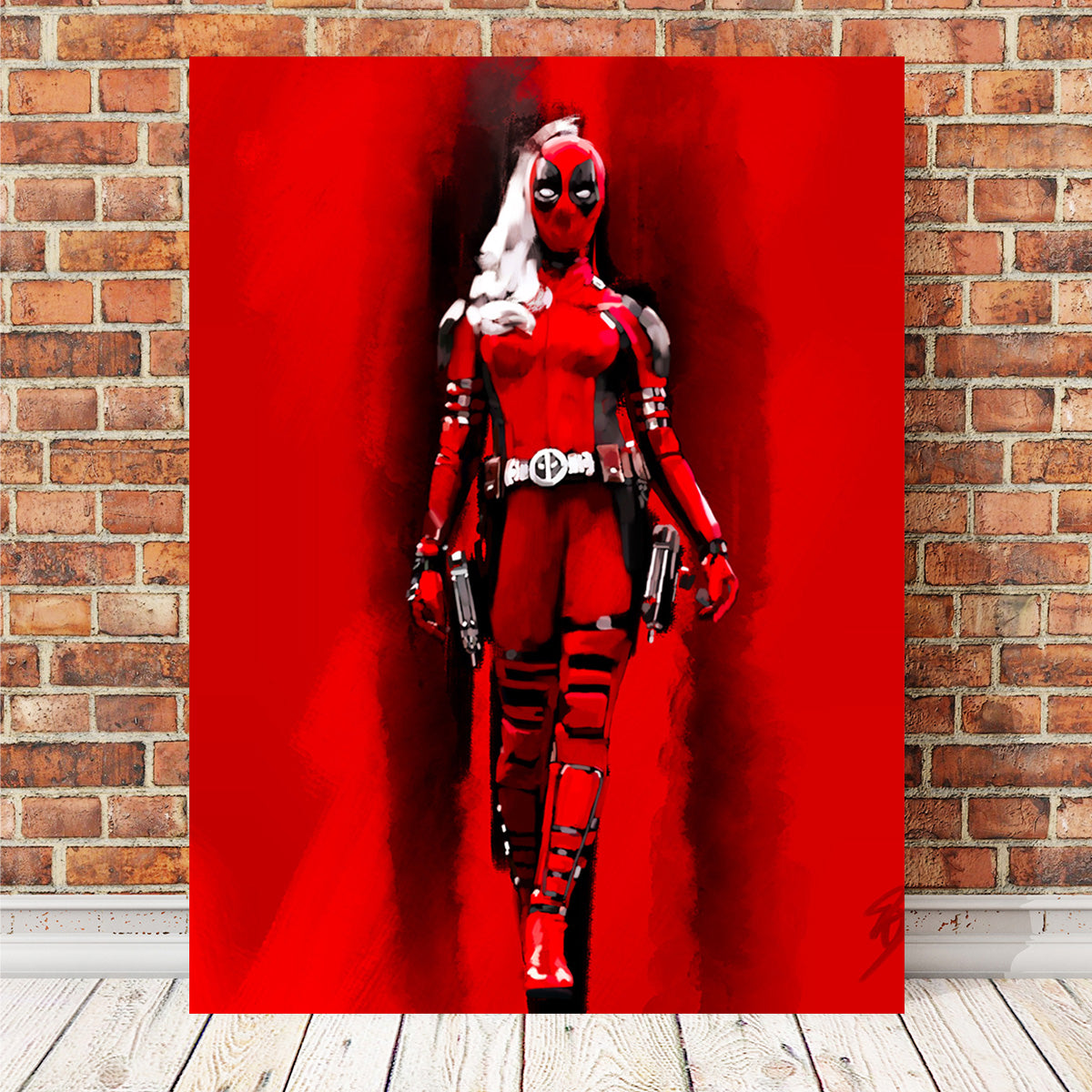 Ladypool - Premium Artwork by Andy Brackpool