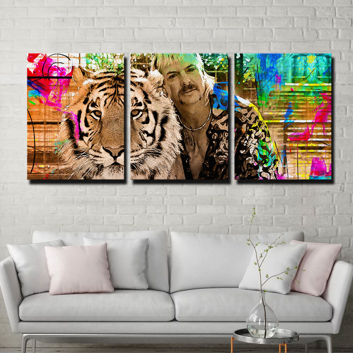 Stunning Tiger King Wall Art for Home Decor
