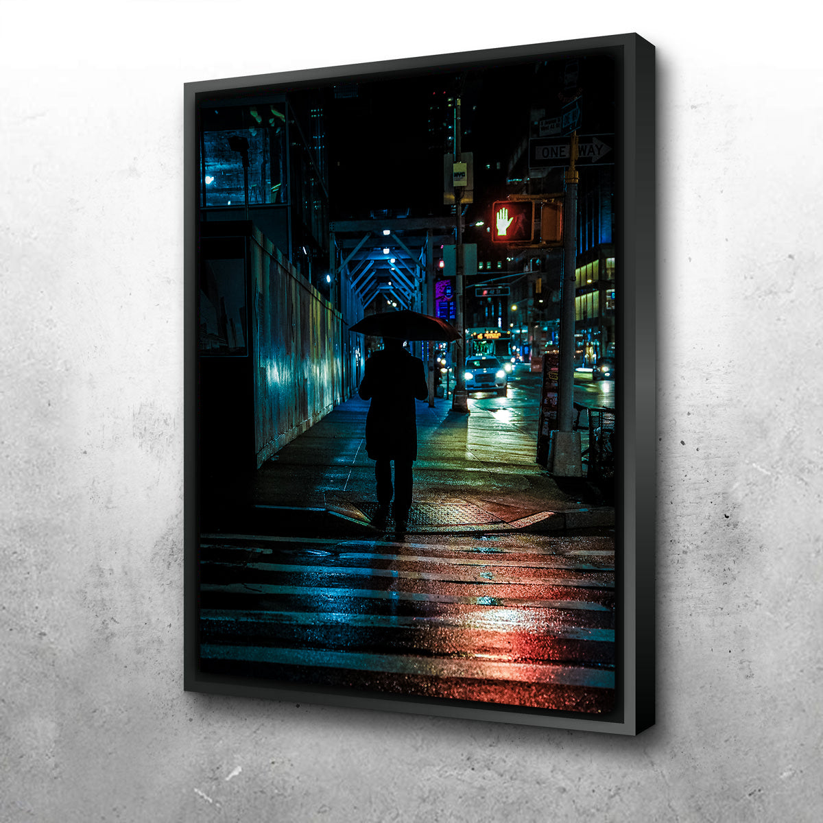 Stunning Umbrella Night Wall Art for Your Home Decor