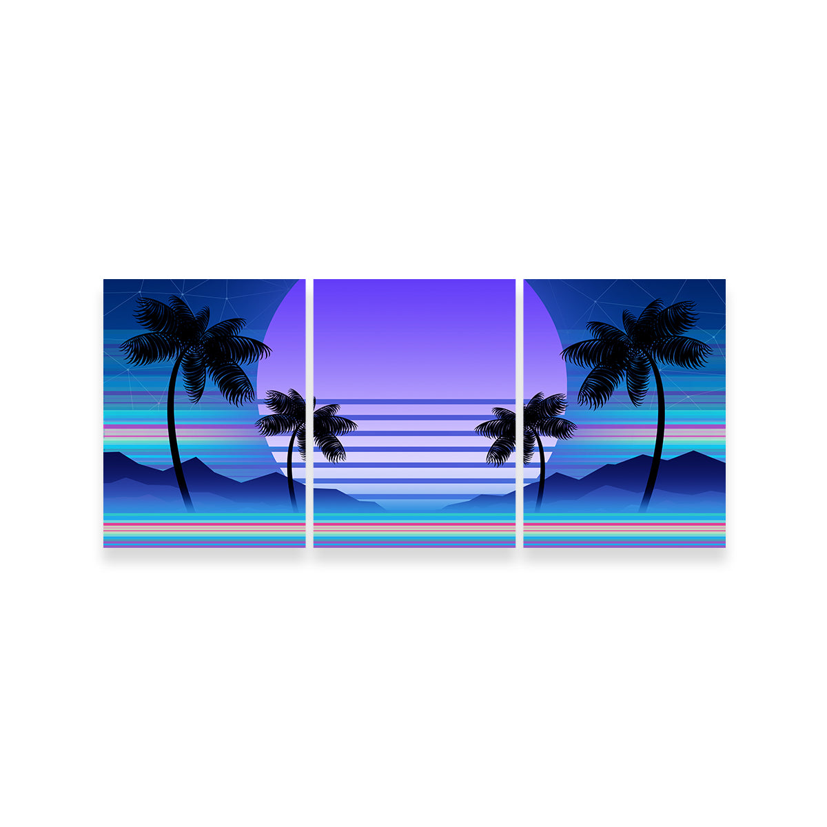 Stunning Synthwave and Retrowave Wall Art Prints