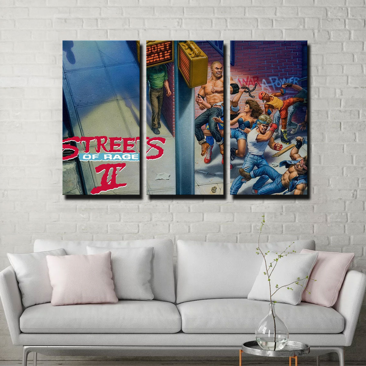 Stunning Streets of Rage 2 Wall Art for Gamers' Decor