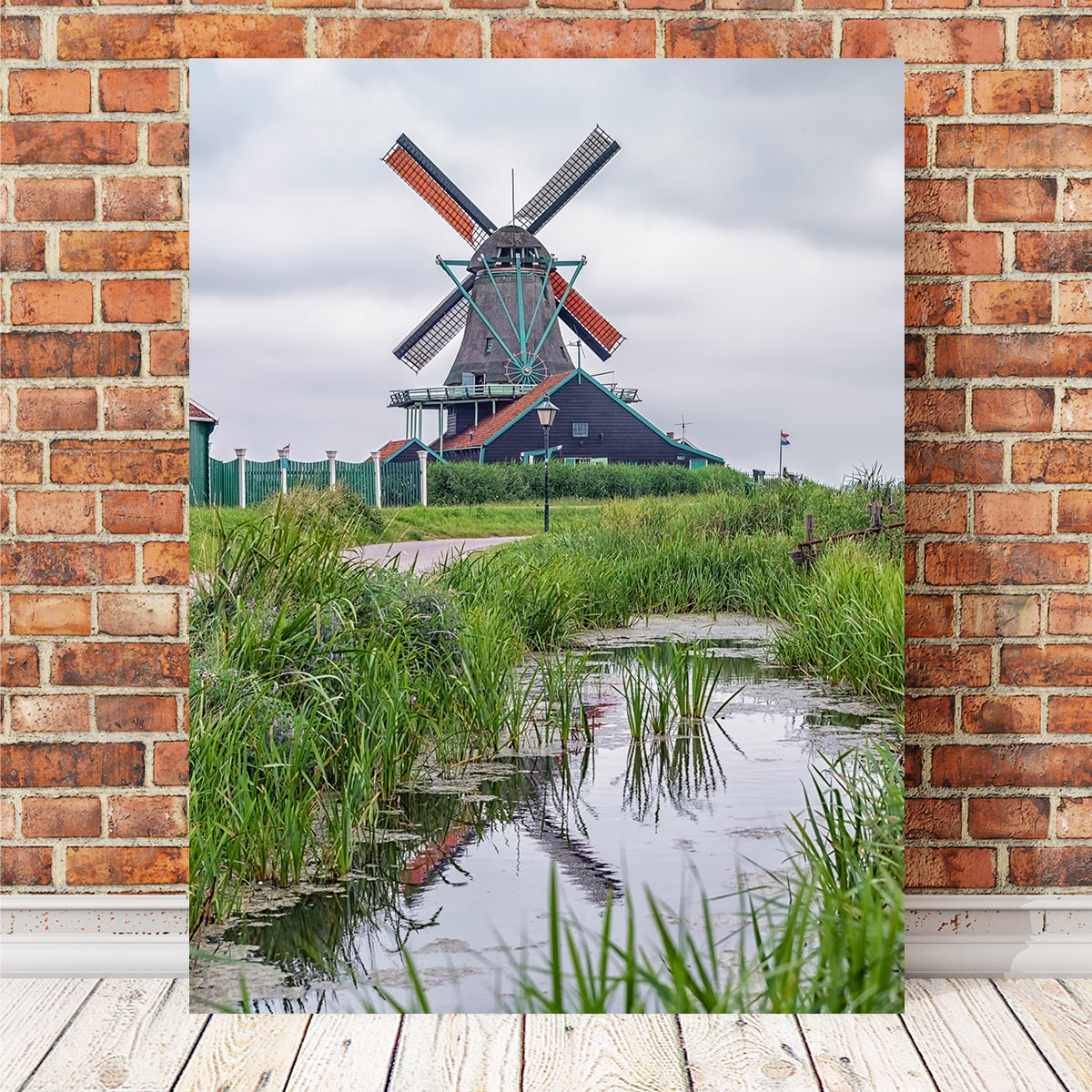 Authentic Holland Windmill Wall Art for Stunning Home Decor