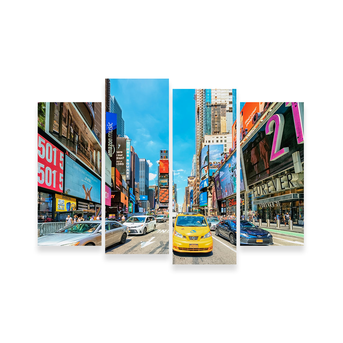 Gorgeous Times Square Wall Art for Stunning Home Decor