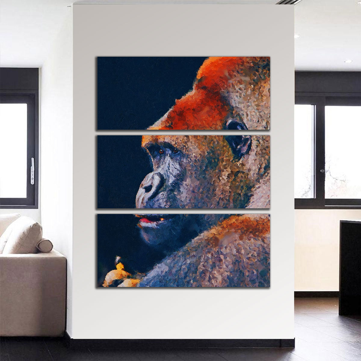 Exquisite Kong 1 Handmade Painting Wall Art by Gab Fernando