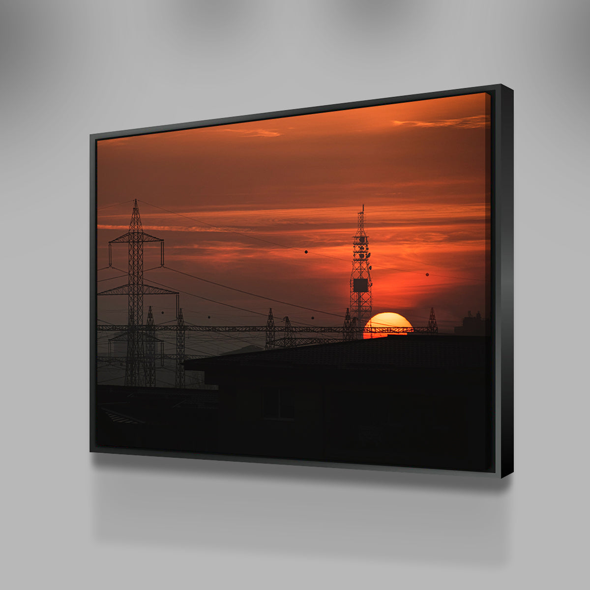 Stunning Bucharest Sunset 2 Wall Art for Your Home Decor