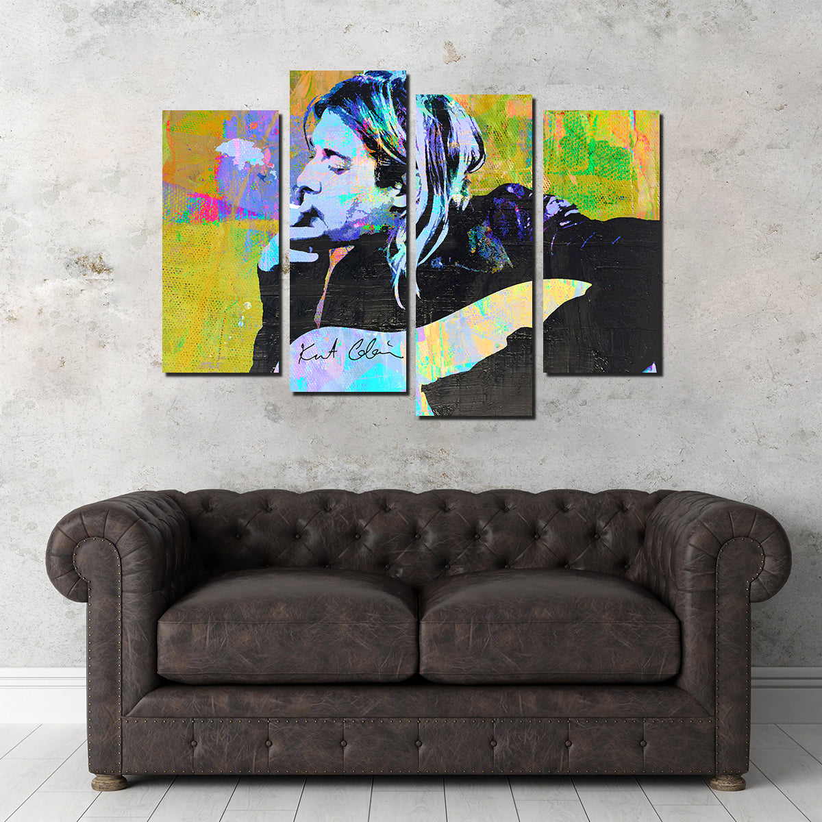 Stunning Kurt Cobain Wall Art by Stephen Chambers