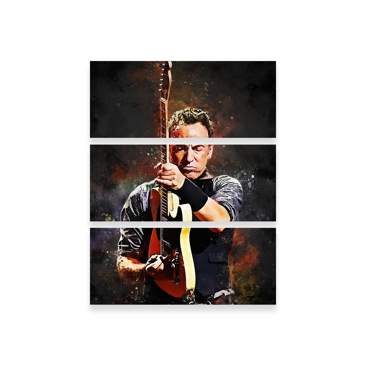 Stunning Bruce Springsteen Painting Wall Art for Your Home Decor