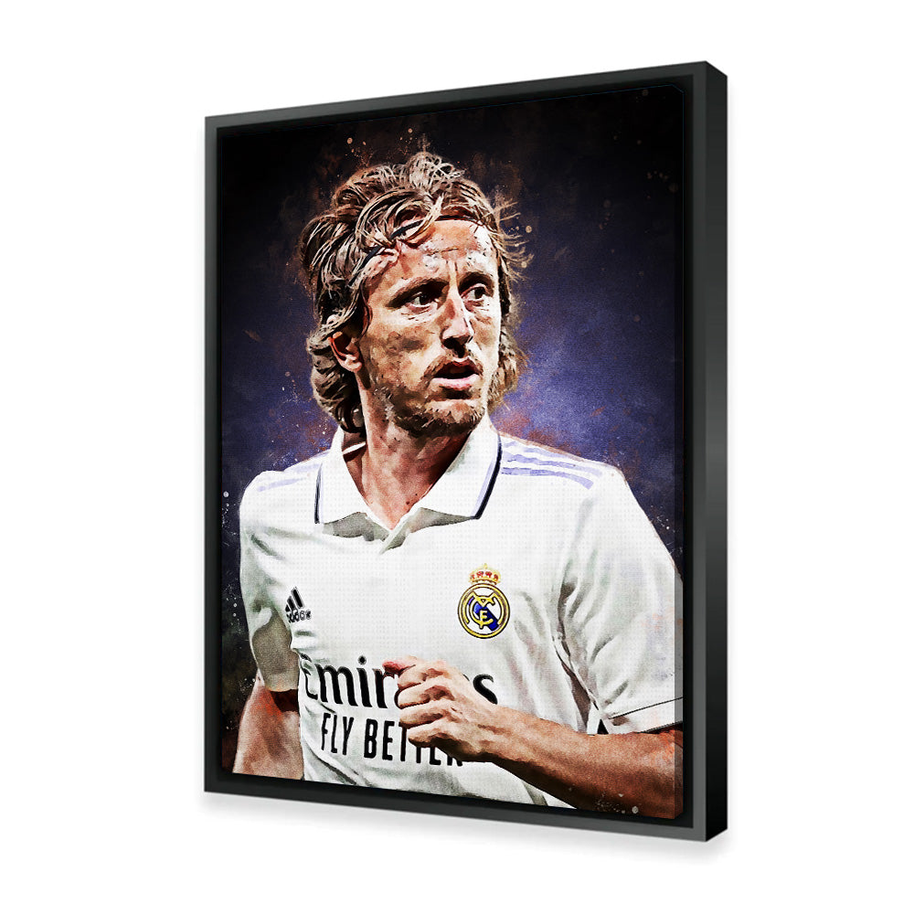 Stunning Luka Modric Wall Art - Ideal Decor for Fans