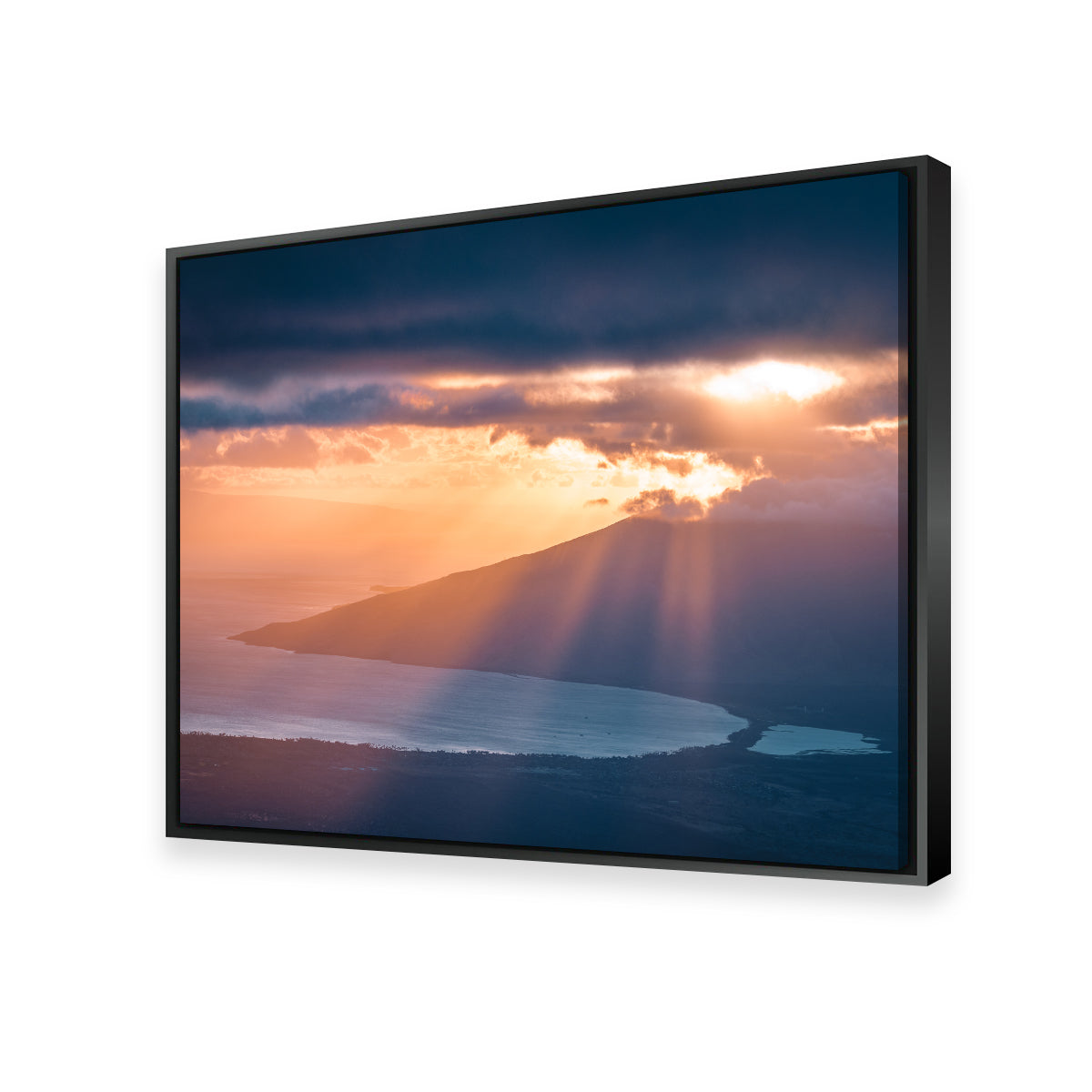 Exquisite Maui Sun Rays Wall Art by Lucas Moore