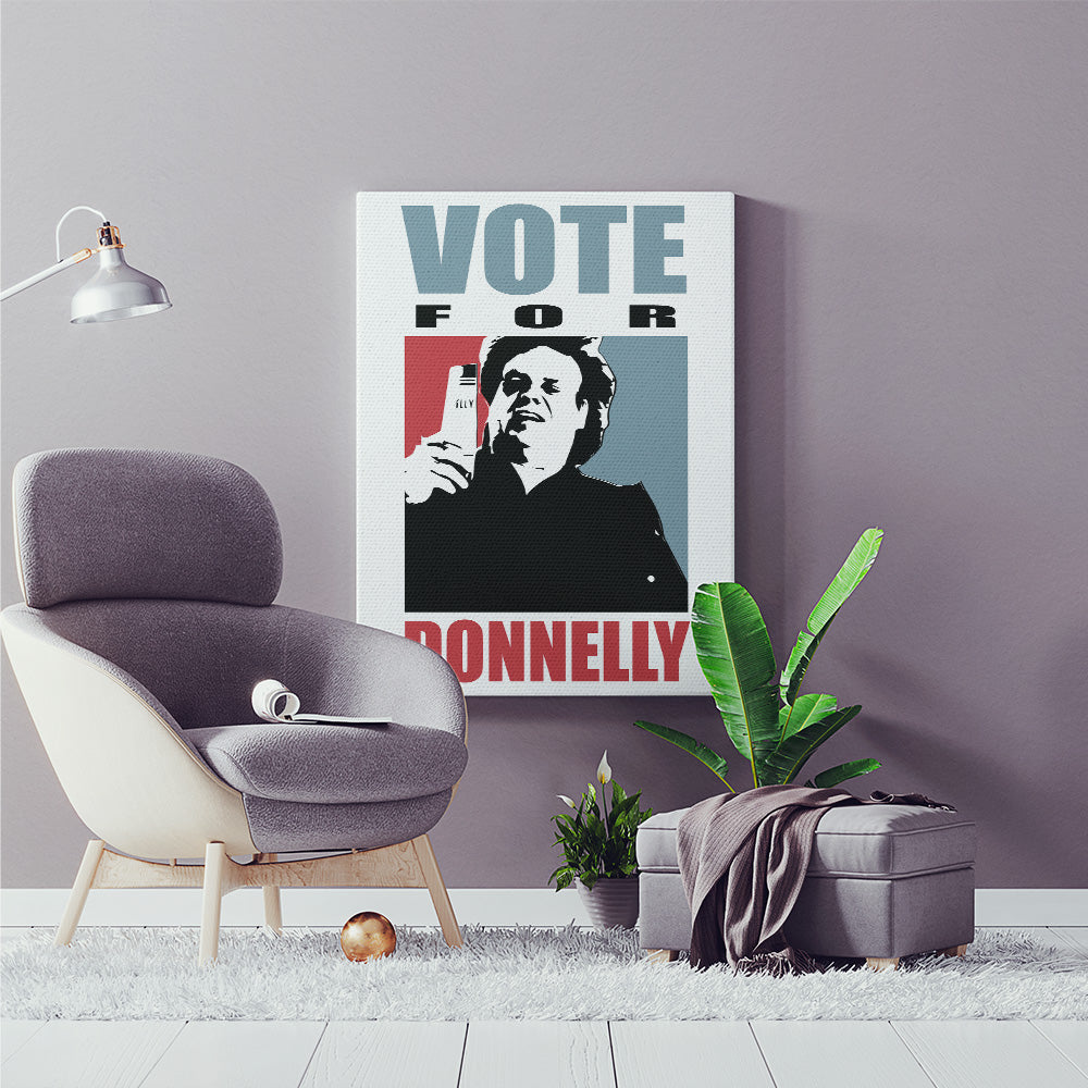 Vote Donnelly High - Quality Sustainable Wall Art