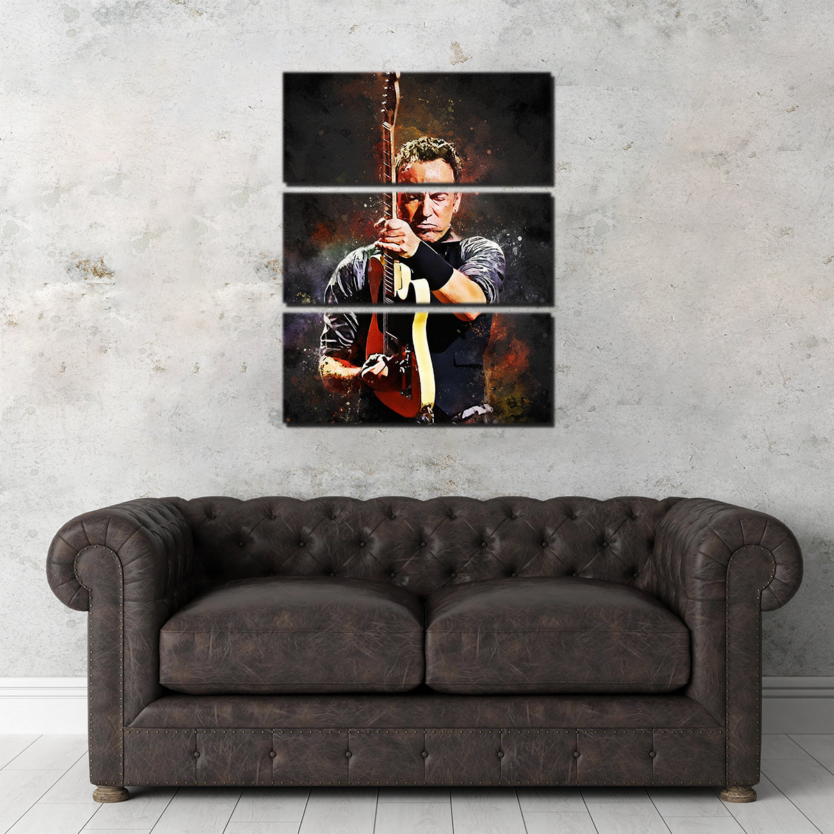 Stunning Bruce Springsteen Painting Wall Art for Your Home Decor
