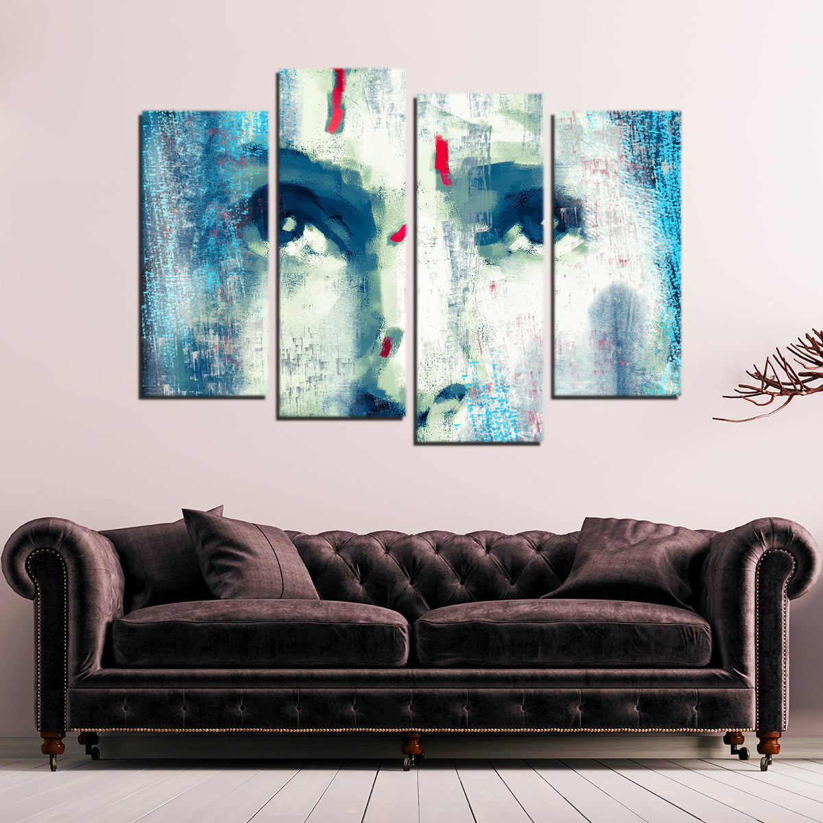 Stunning Brides Eyes Wall Art by Andy Brackpool
