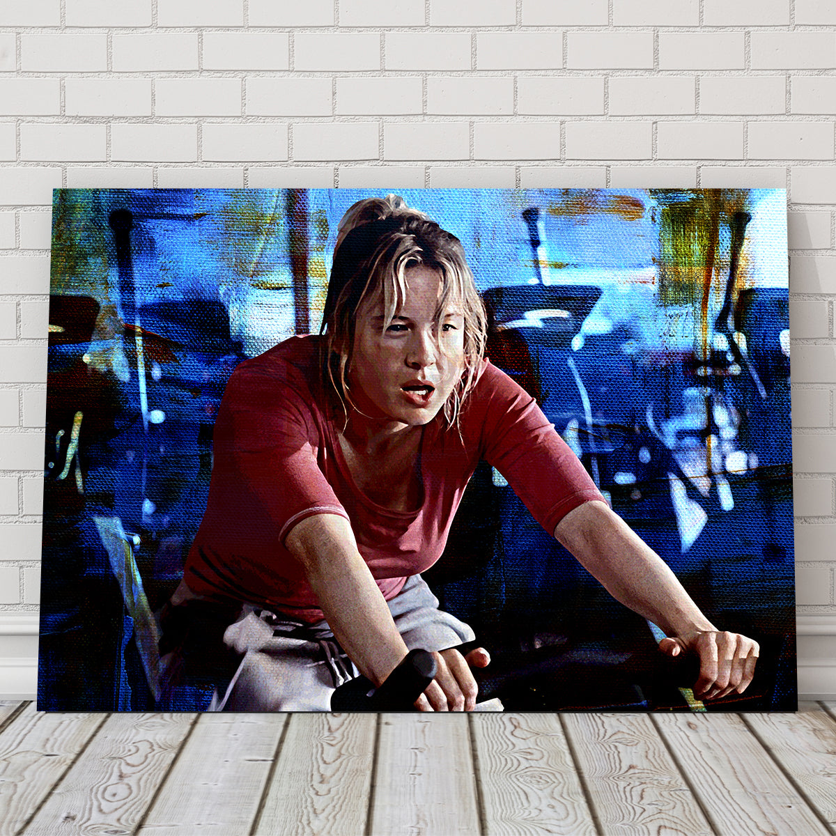 Bridget Jones Workout Inspiring Wall Art for Fitness Enthusiasts