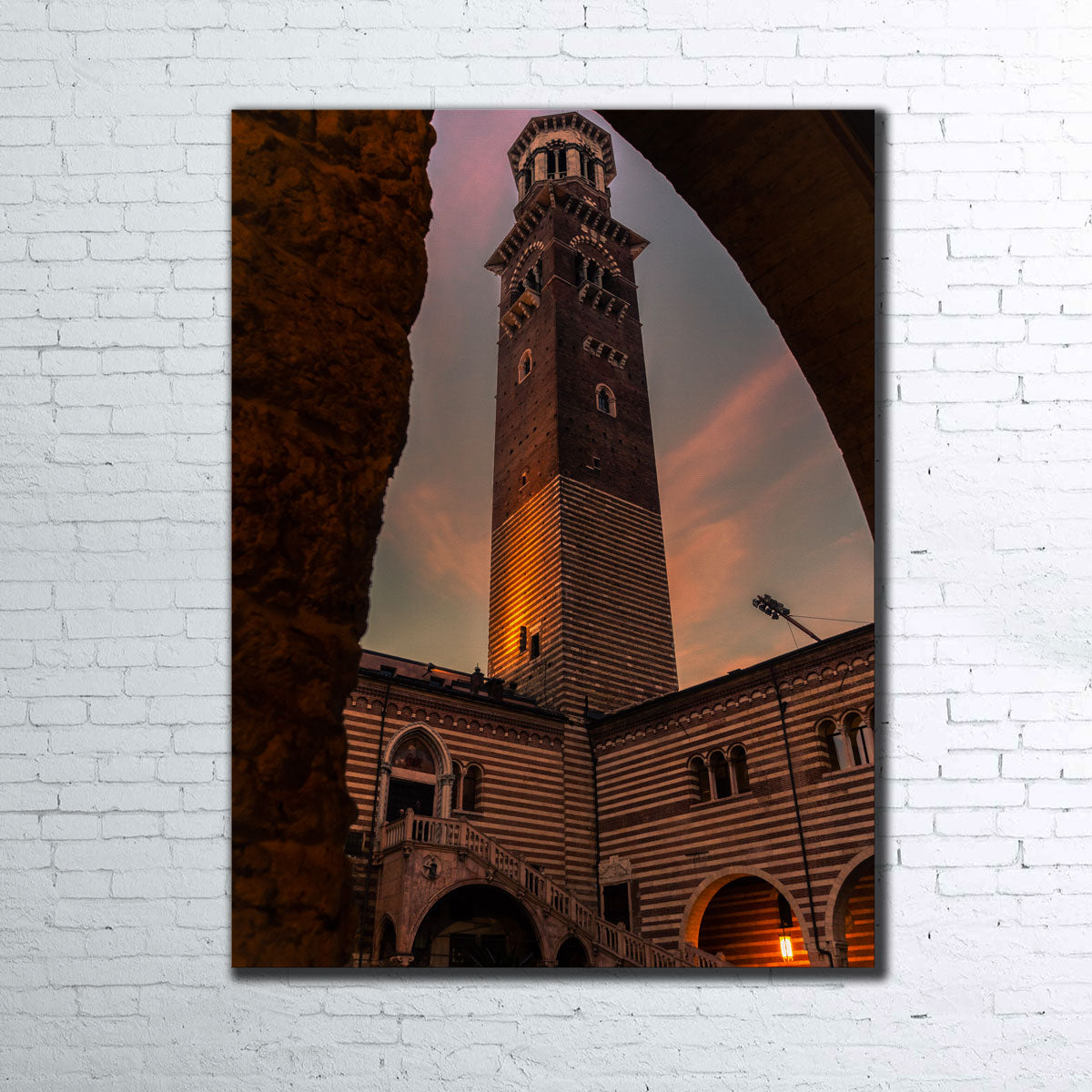 Stunning Lamberti Tower Wall Art by Stefano Baltieri
