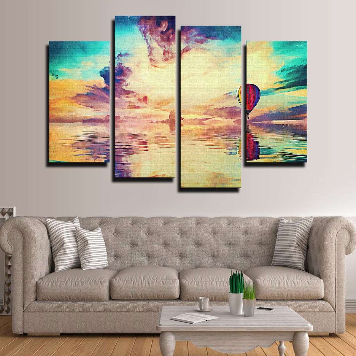 Exquisite Floating Away Wall Art by Denise Dundon