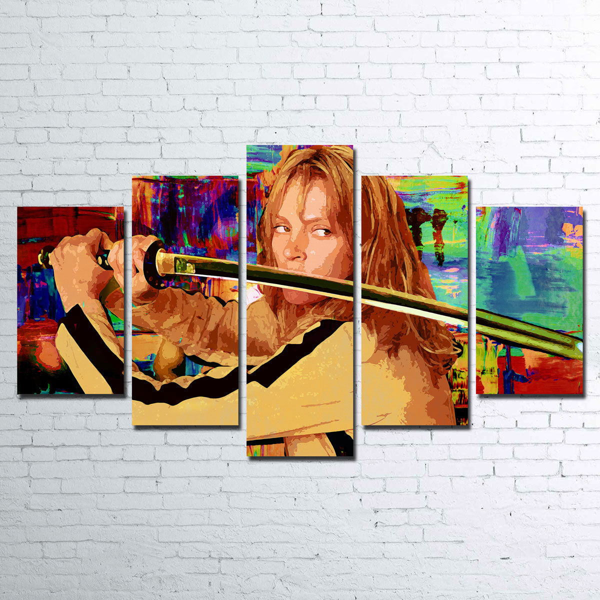 Kill Bill Inspired Wall Art - Stunning Museum-Quality Canvas