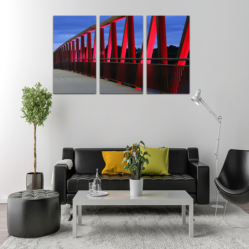 Stunning Two Rivers Park Bridge Wall Art for Your Home Decor
