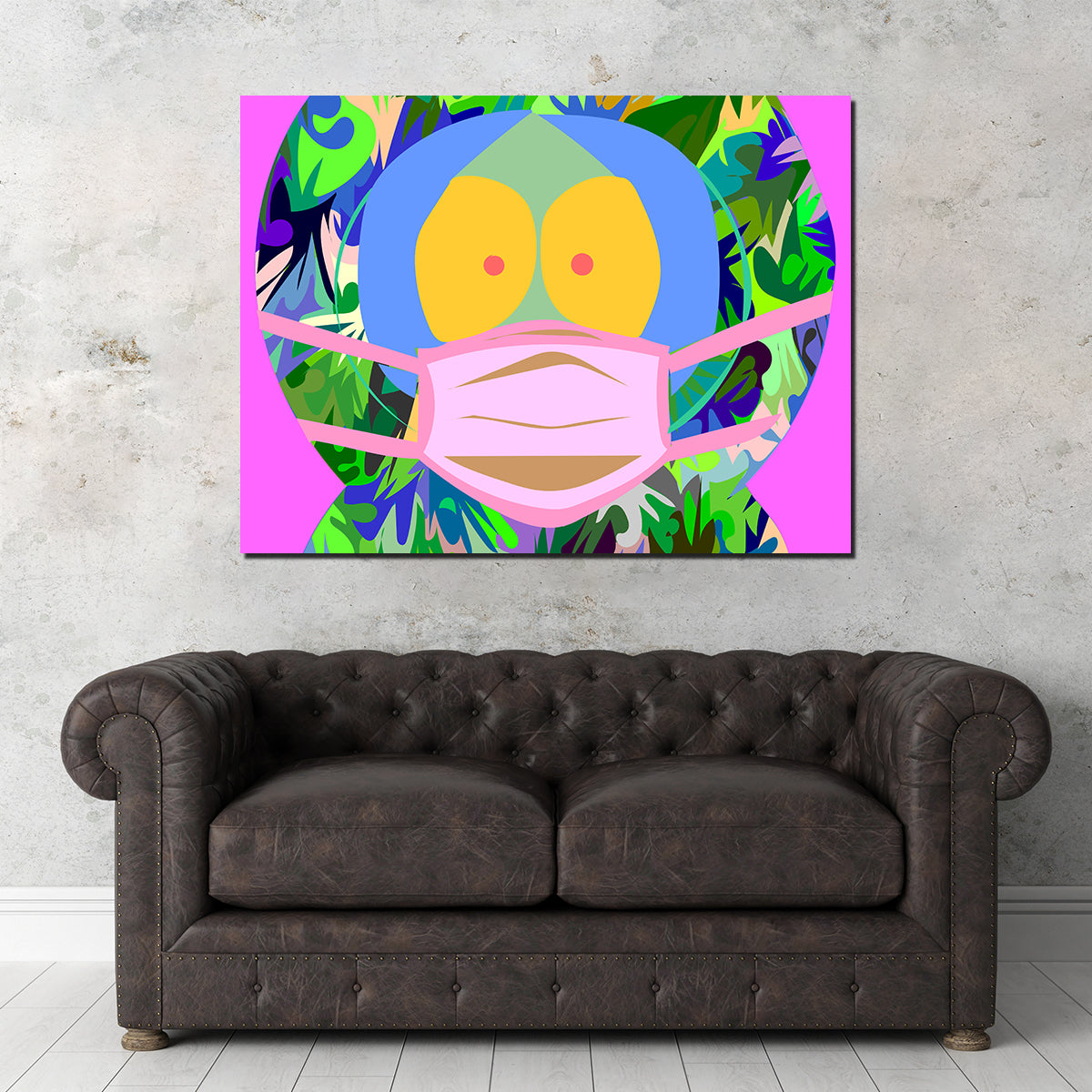 Kenny Wall Art - Premium Handmade Canvas Artwork