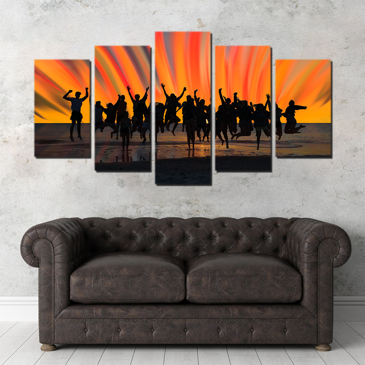 Eye-Catching 'When I Say Jump' Wall Art by Eileen Rollin