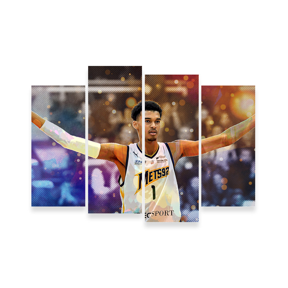 Victor Wembanyama Premium Wall Art for Home Decor