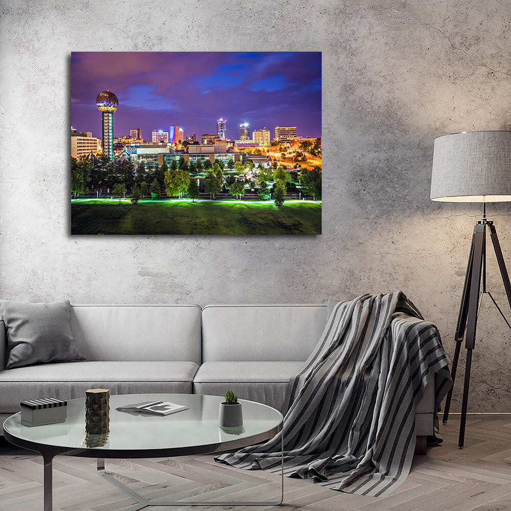 Exquisite Knoxville Downtown Wall Art for Stunning Home Decor