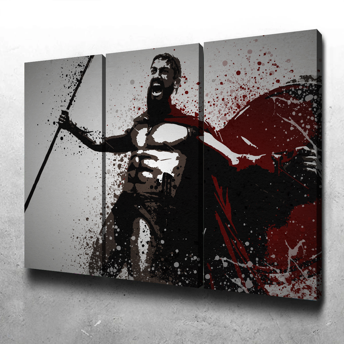 This is Sparta Stunning Wall Art by TM Creative Design