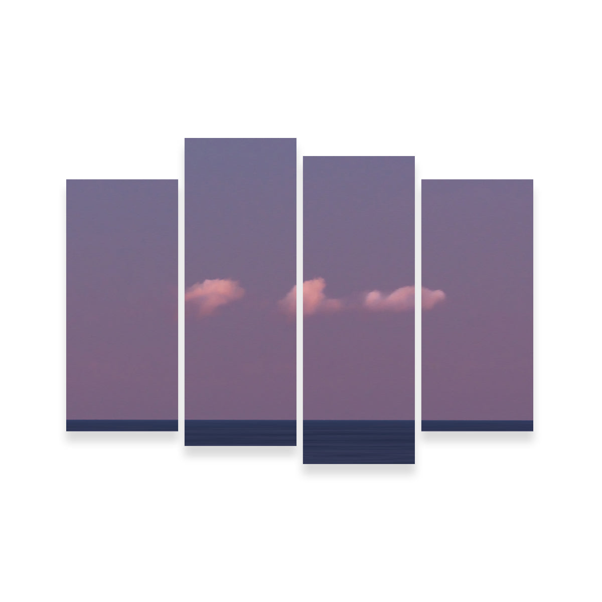 Exquisite Three-Ships Wall Art by Dennis Maida