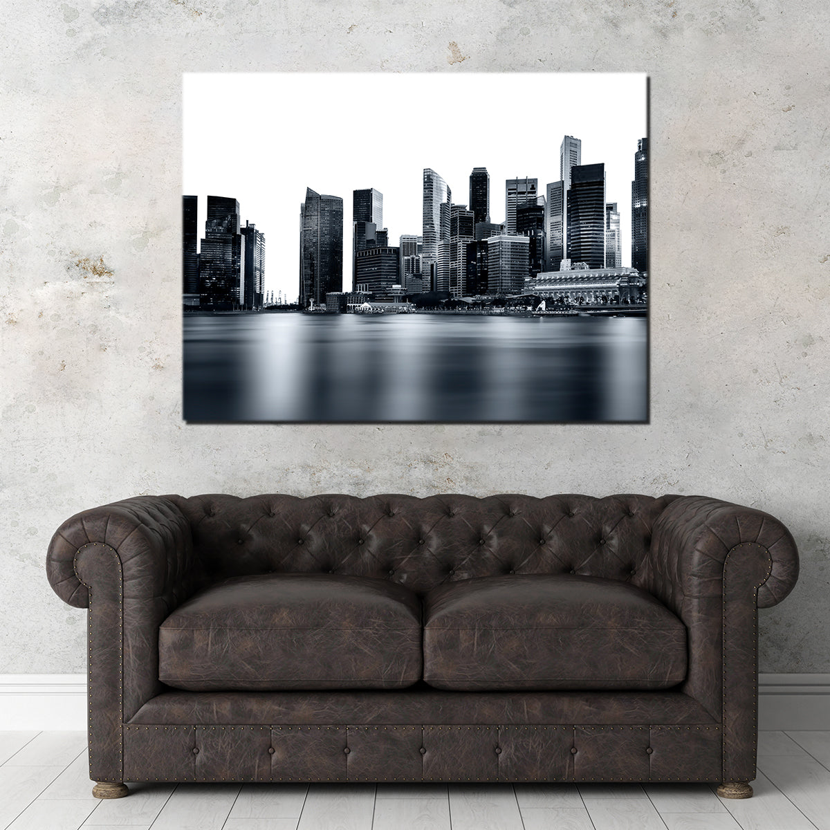 Stunning Marina Bay Wall Art by Manjik Pictures