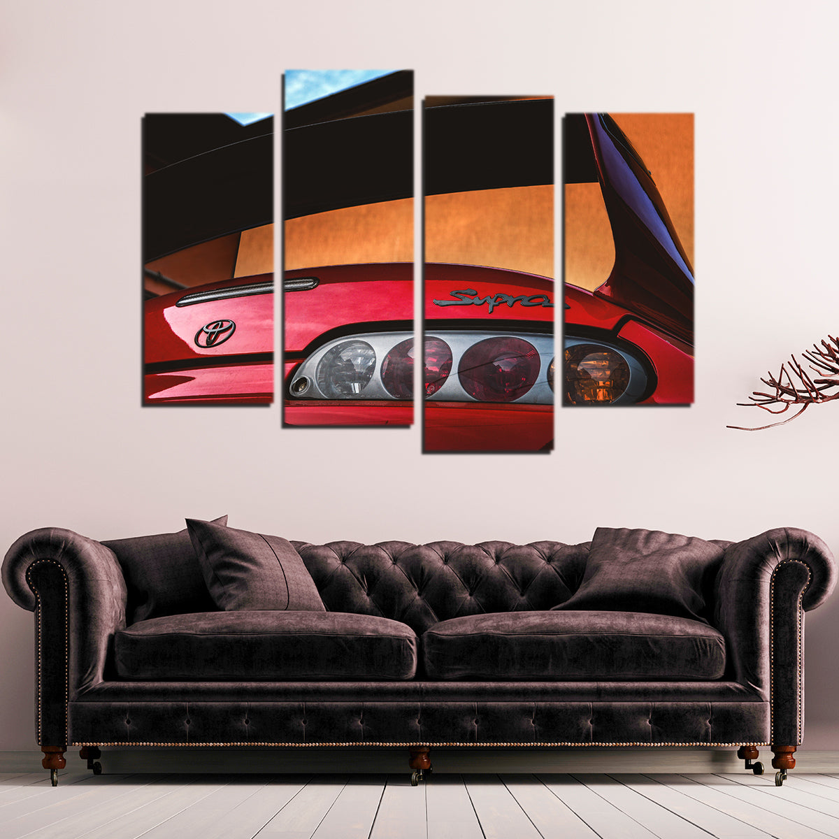 Stunning Toyota Supra 3 Wall Art by George Sorin