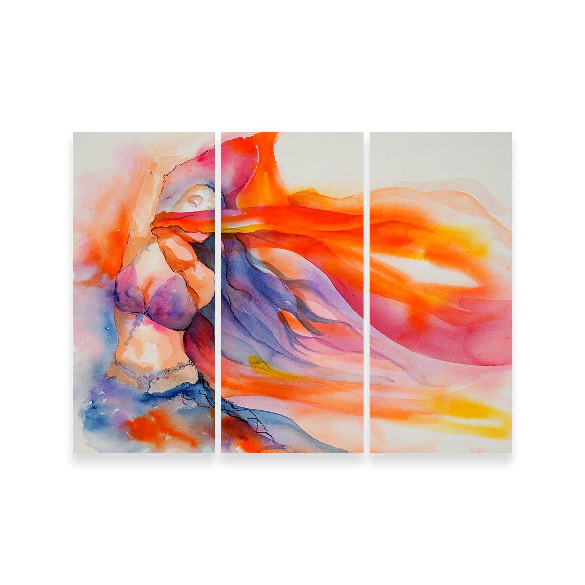 Exquisite Veil Swirl Wall Art by Gerry Segismundo
