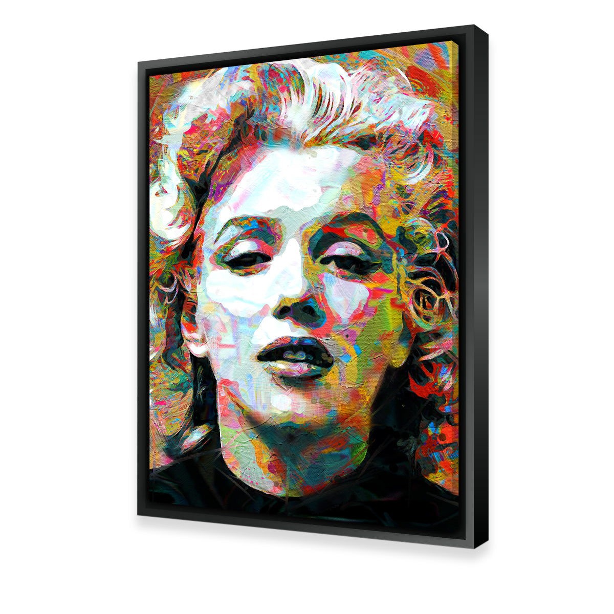 Exquisite Marilyn Paint Wall Art by Stephen Chambers