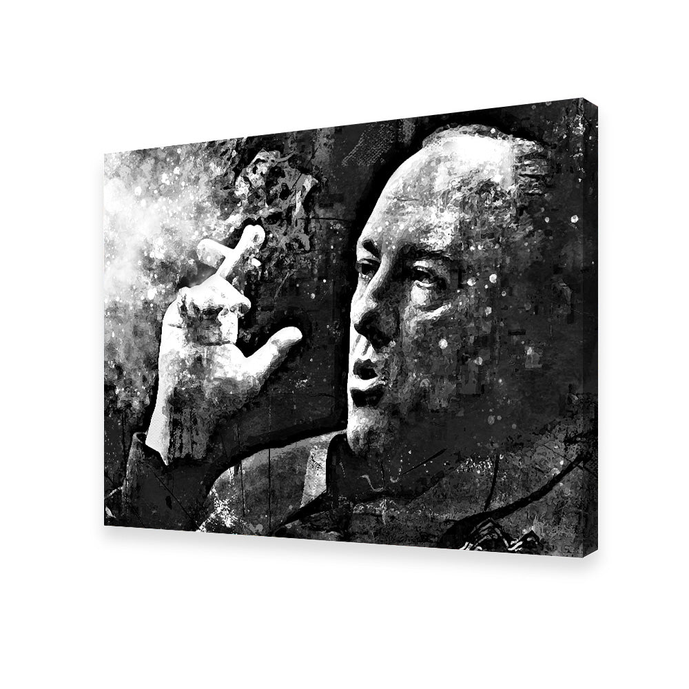Tony Soprano Stunning Grayscale Wall Art for Home Decor