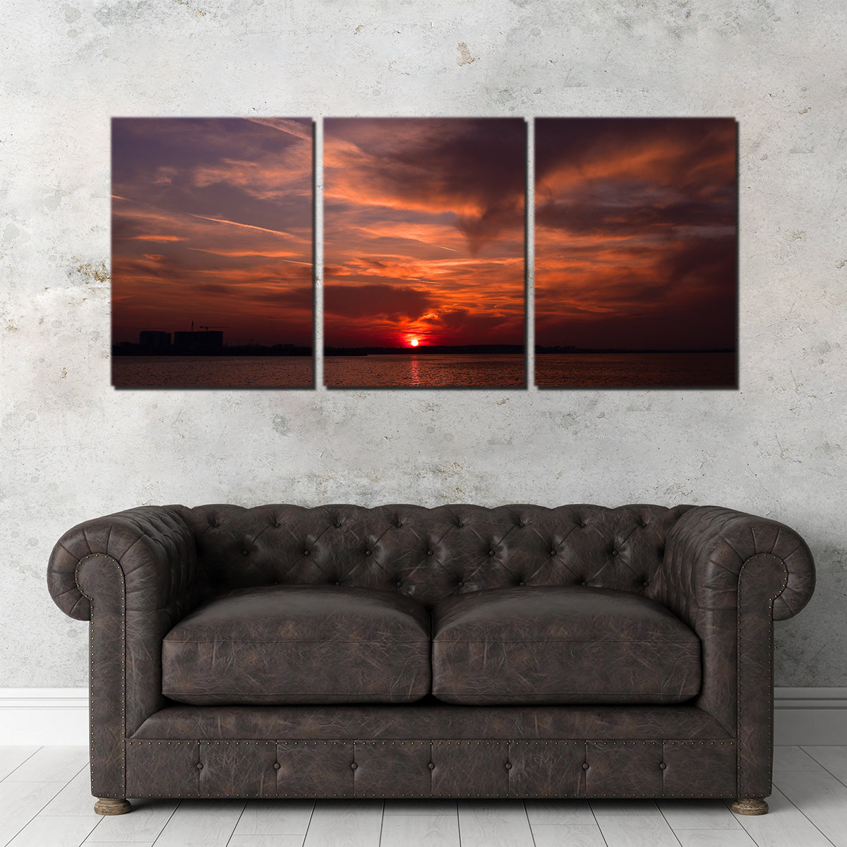 Stunning Bucharest Sunset 1 Wall Art for a Captivating Home Decor