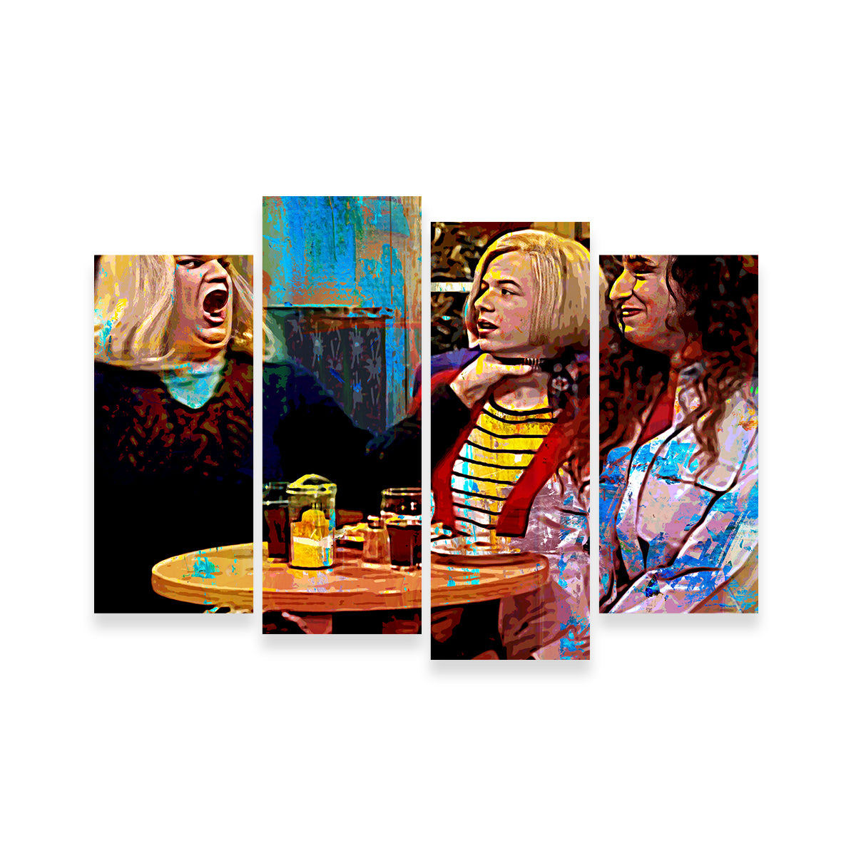 Stunning 'Lay Off Me I'm Starving' Wall Art for Your Home Decor