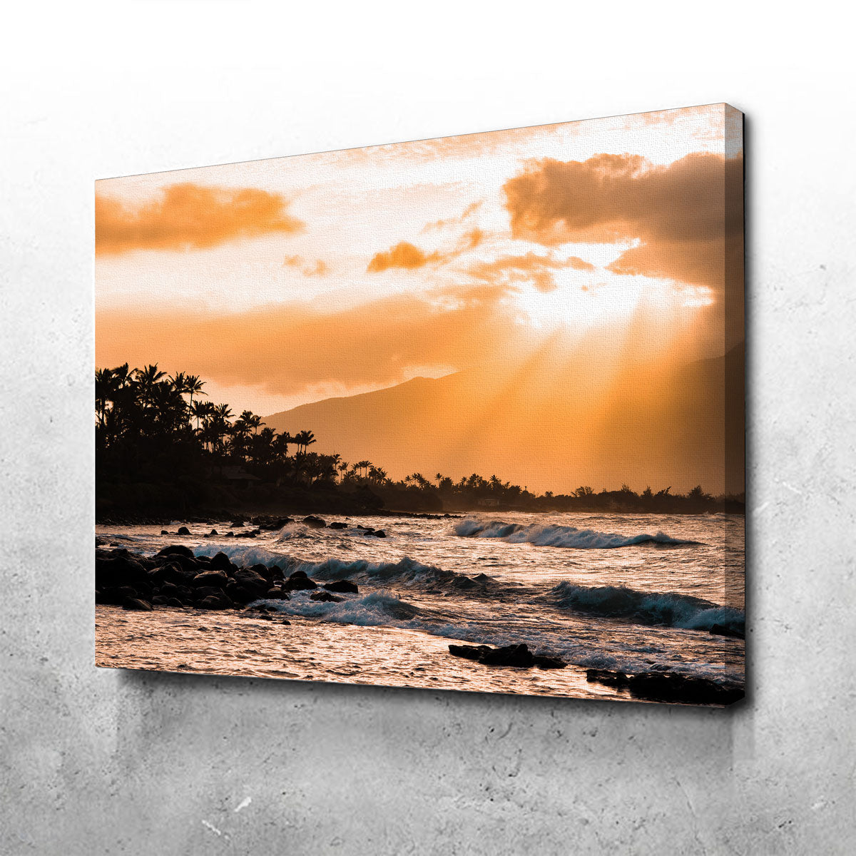 Exquisite Warm Paradise Wall Art by Lucas Moore